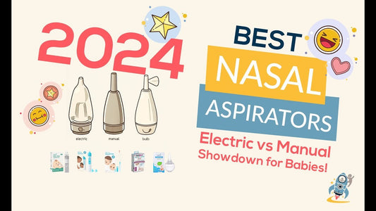 Which is Nose Sucker is Best? Manual vs. Electric vs. Hospital-Grade Nose Suckers - Wolfe & Wellness