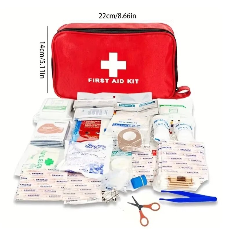 Ready First Aid - 184pcs Emergency First Aid Kit - 